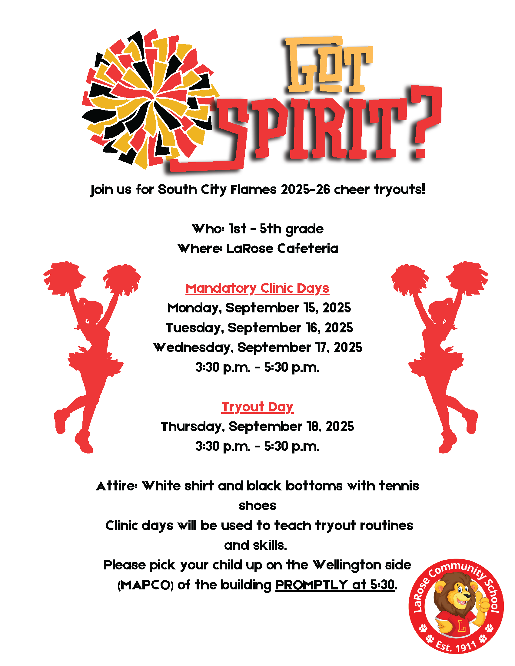 Cheer Tryouts